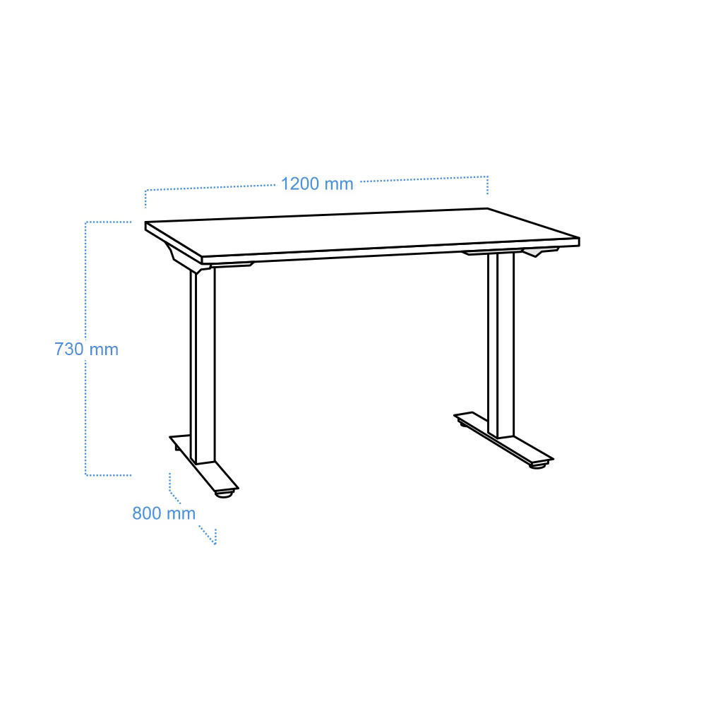 DESK PRO 120/80 AC