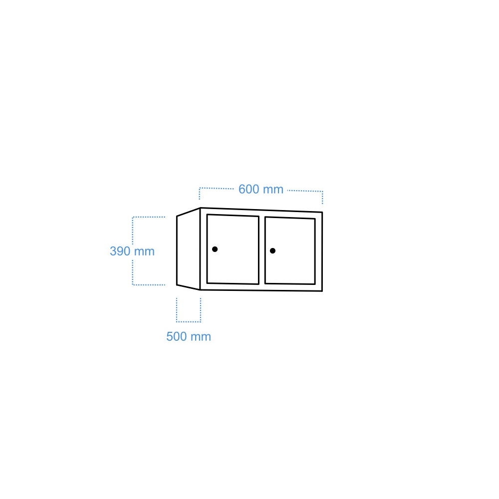 Garderobe locker, GARDR PLUS 2 AC