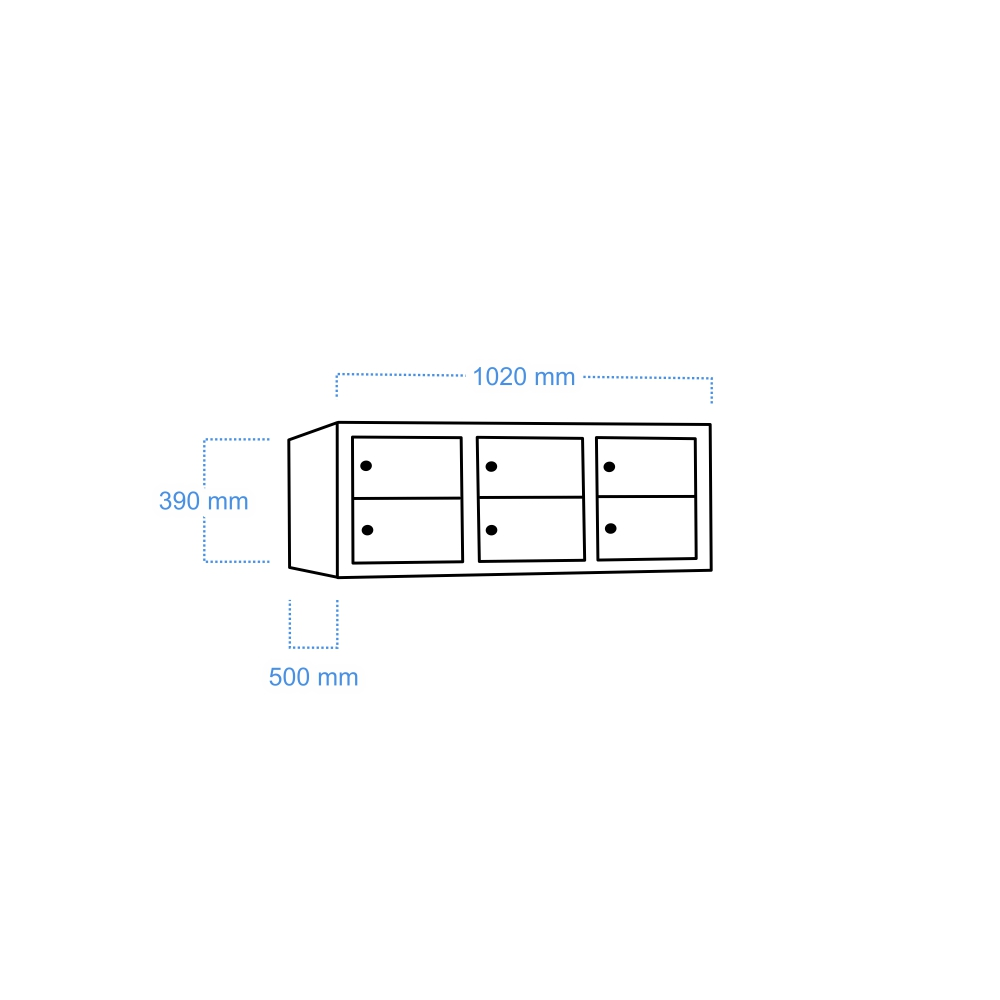 Garderobe locker, GARDR PLUS Z6 AC