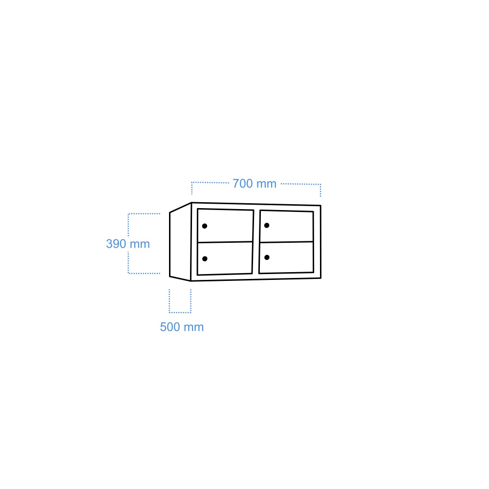 Garderobe locker, GARDR PLUS Z4 AC