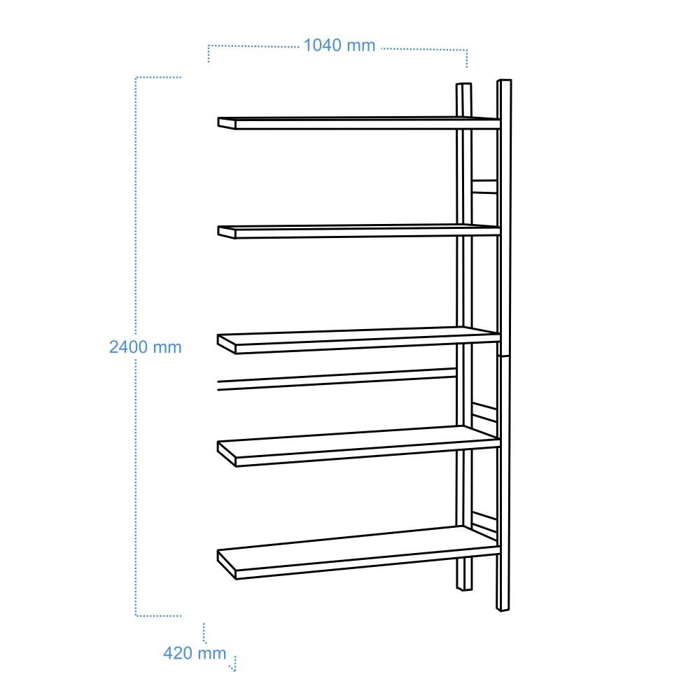 RACK 2400/400 EXTR