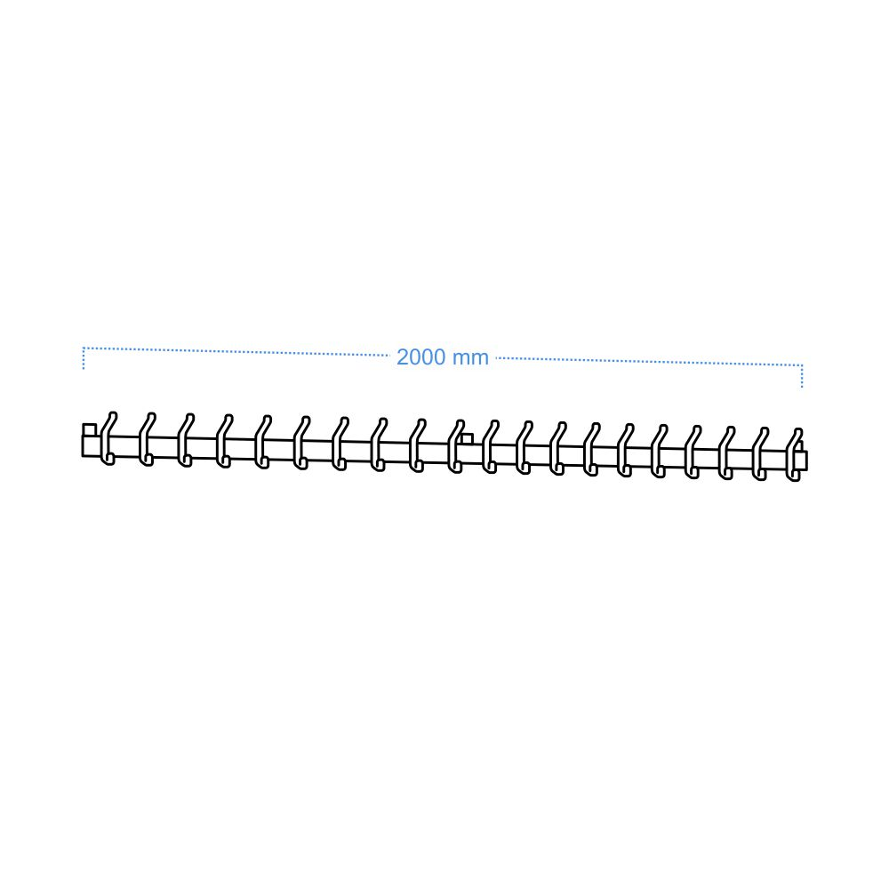 ALU WALL HOOK 20AC