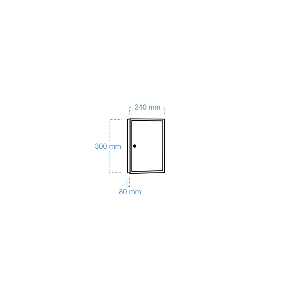 Key cupboard for 30 keys